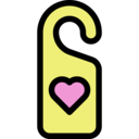 signs,hotel,hanger,door sign,Honeymoon,not disturb